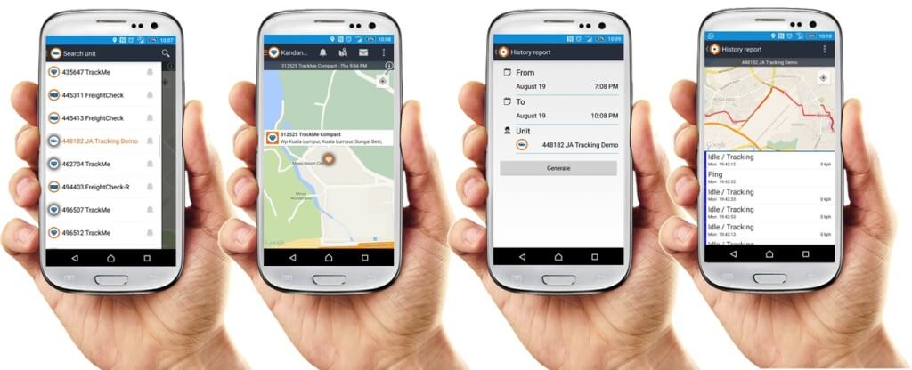 Vehicle Tracking APP | Delivery Tracking APP