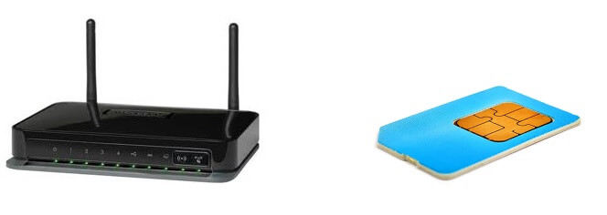 modem vs simcard