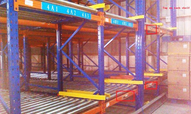 RFID Forklift Rack Management